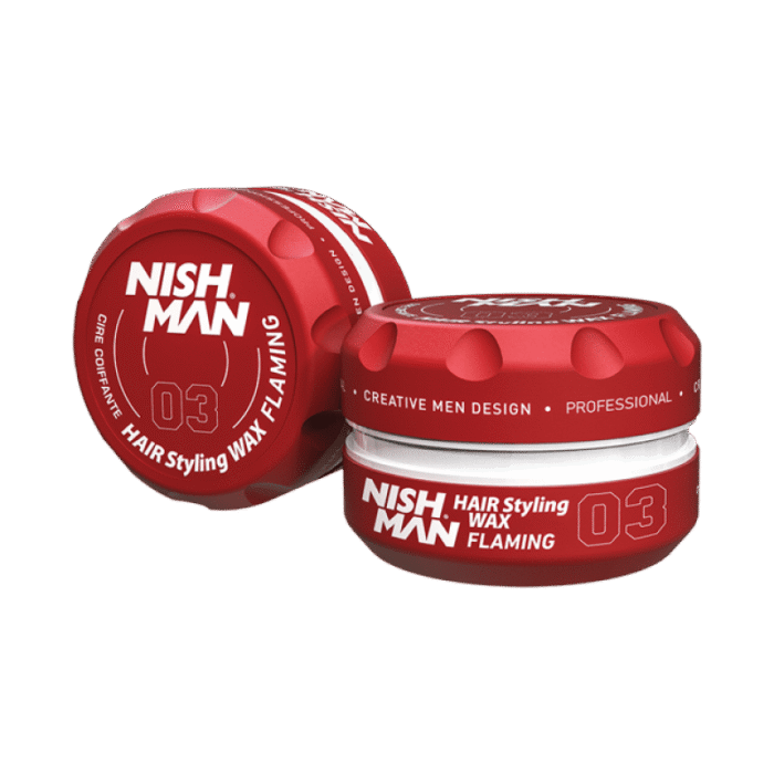 Nishman Hair Styling Wax | Flaming No.03 - Image 1