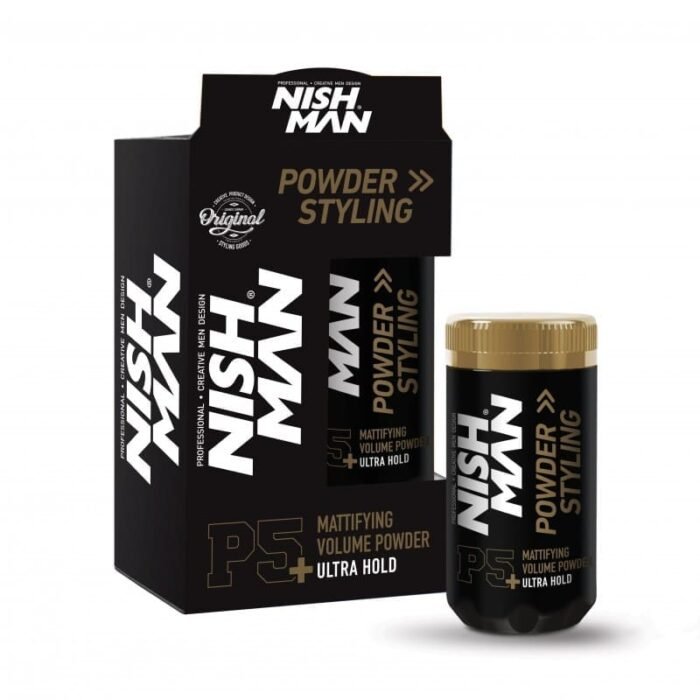 Nishman Hair Styling Ultra Hold Powder Wax P5 - Image 1